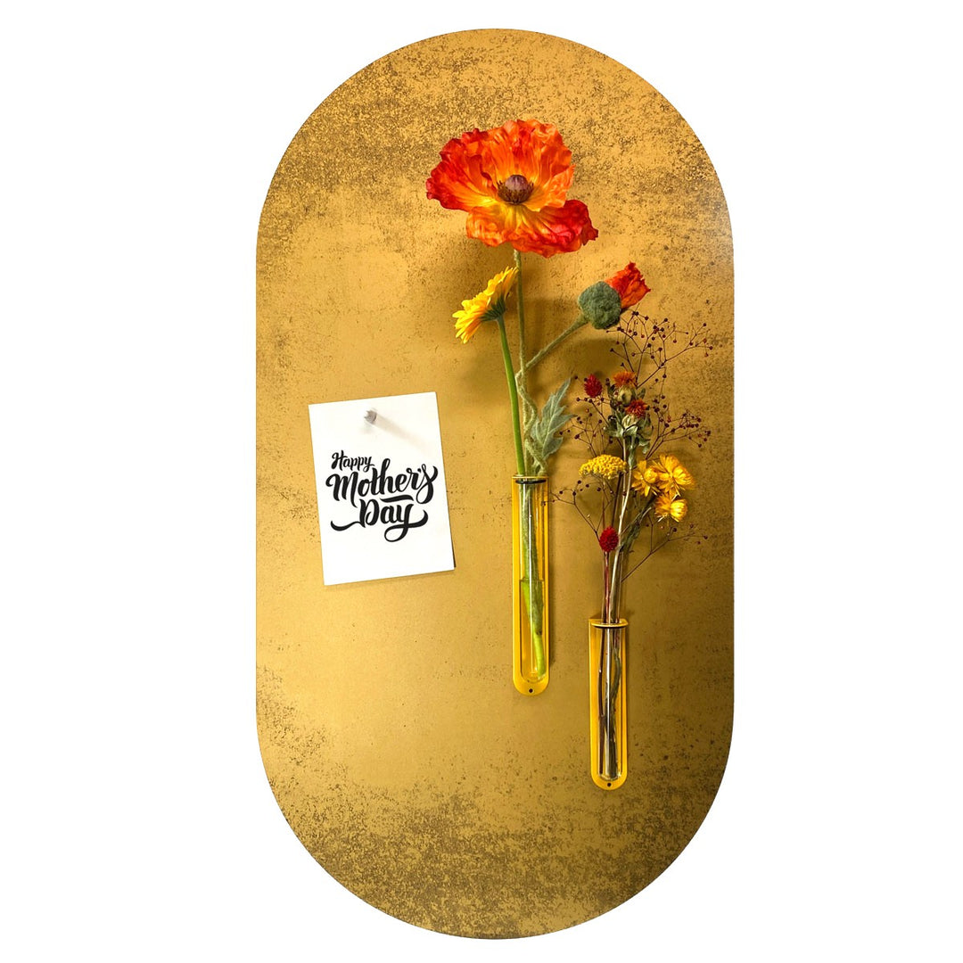 Groovy magnets magneetsticker vintage goud