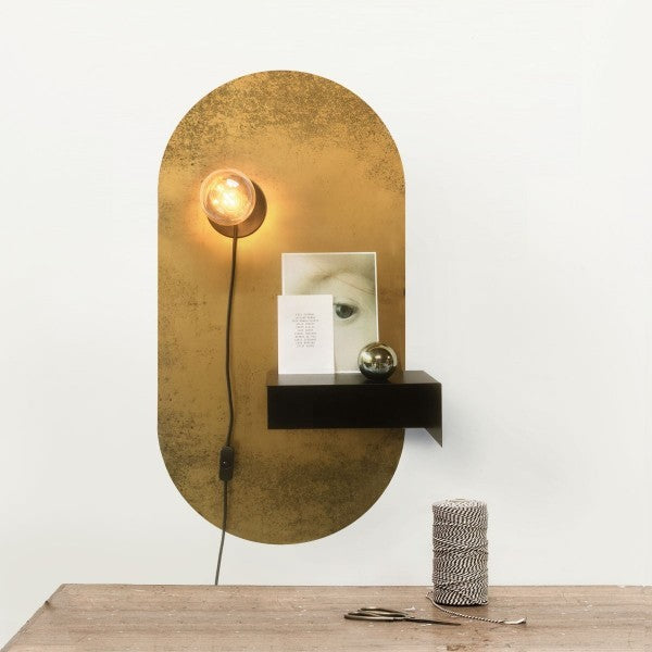 Groovy magnets magneetsticker vintage goud