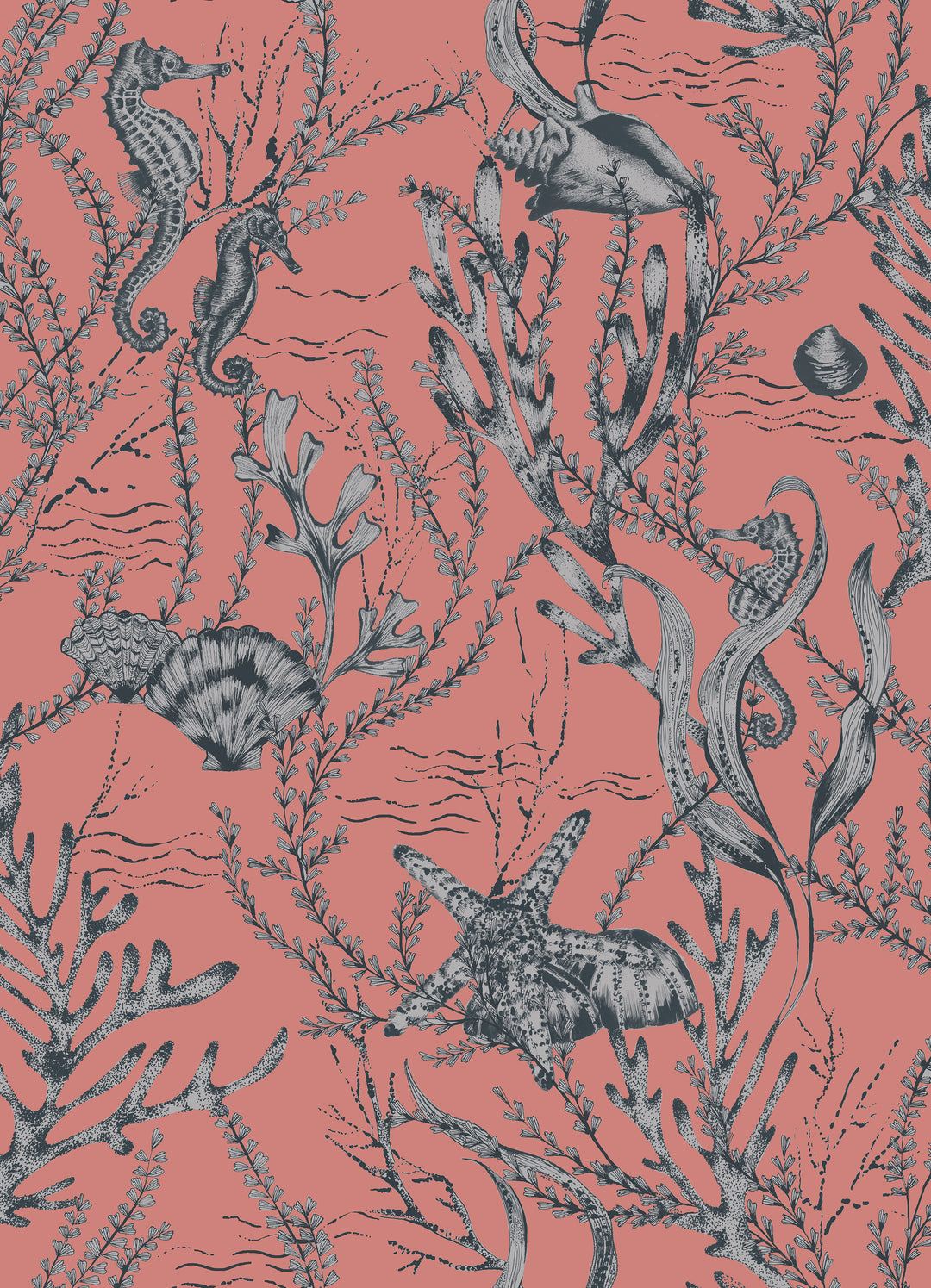 Hooked on Walls Hidden Treasures 7033 Seahorse