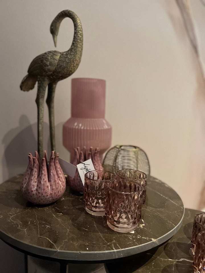 Windlicht Medusa roze light & living